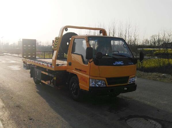 江鈴藍牌一拖二清障車